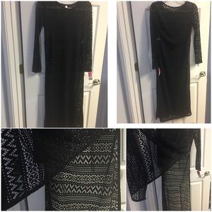 NWT Black Xhilaration Cover up